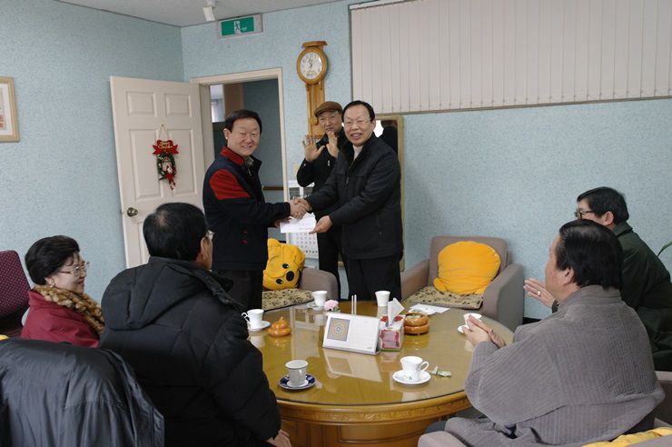 12월 24일 원주시장로연합회 방문