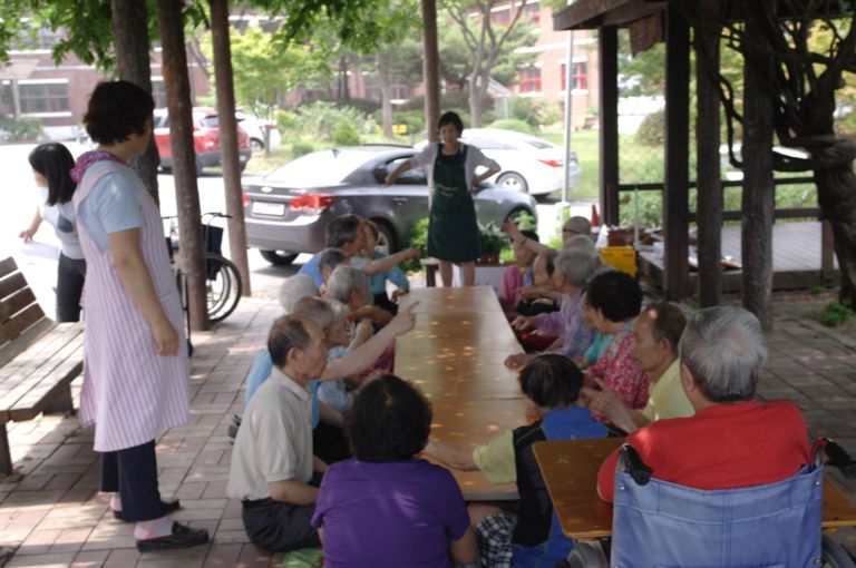 7월 2일 농업기술센터 원예치료