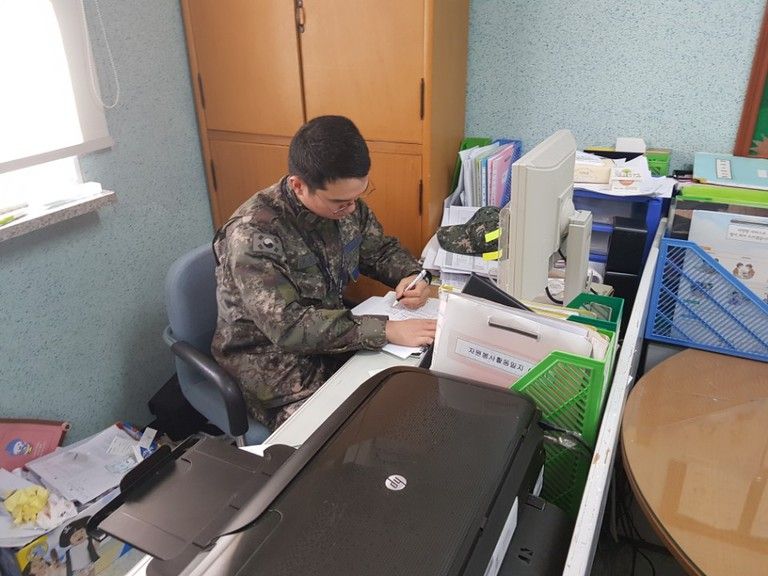 2018. 01. 18. 제8전투비행단 봉사