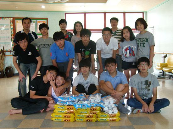 대성중학교 학생, 학부모회 봉사