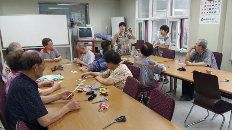 8월 5일 상애원 미술치료 활동