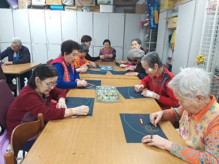 2019년 4월 미술치료(재활프로그램)