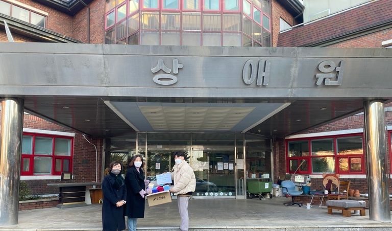 2021.12.08 섬강초등학교 후원품 전달