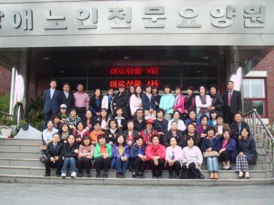 원사협 사회복지대학 학생 방문