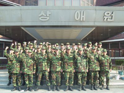 36사단 신병교육대 봉사