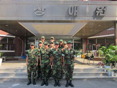 36사단 군부대 봉사