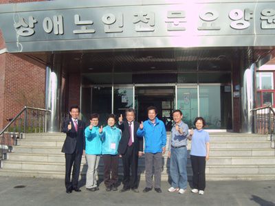 한나라당 엄기영 후보 방문