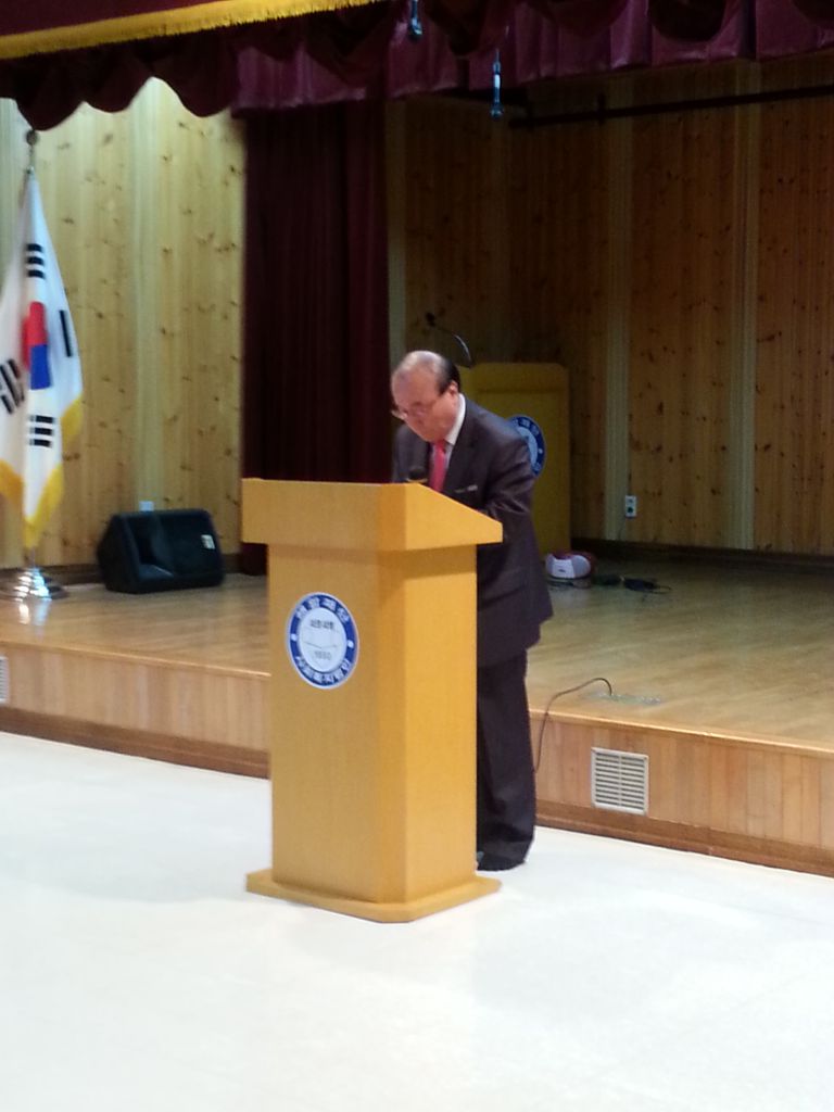 10월 17일 원주 삼천감리교회 위문 봉사 방문