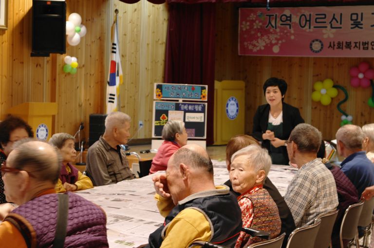 4월 21일 공동모금회지원사업 돌아ON청춘 -원예치료