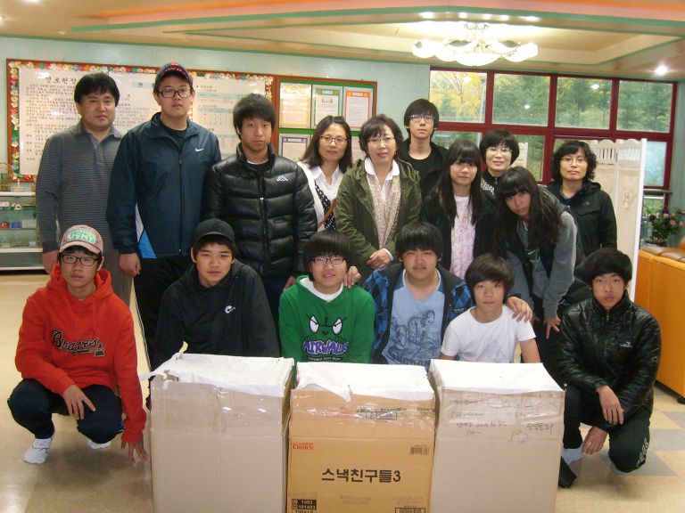 육민관고 학생회 및 학부모 방문